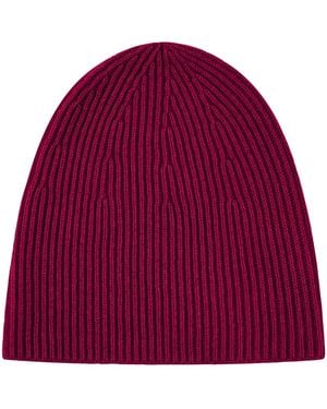 Loop Cashmere Cashmere Beanie - Red