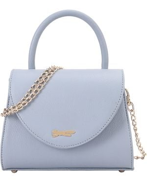 Paul Costelloe Cilo Leather Crossbody Bag - Blue