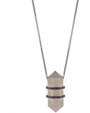 Dime Tribe Bullet Necklace - Metallic