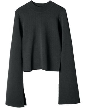 Voya Vera Knit Top - Black