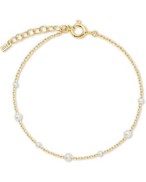 Esterah Jasmine Pearl Bracelet - Metallic