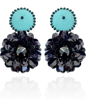 PINAR OZEVLAT Dahlia - Blue