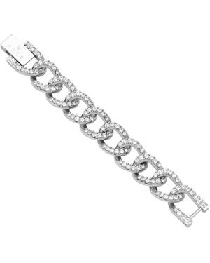 Arte Madrid Pet It On Cuban Chain Necklace Extender - Metallic