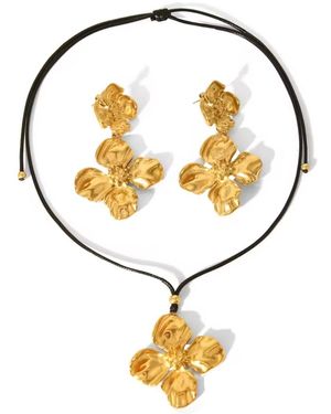 Mickey's Girl Marigold Waterproof Jewellery Set - Metallic