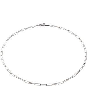 Scream Pretty Long Link Chain Choker - Metallic