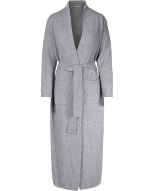tirillm Camilla Cashmere Dressing Gown - Gray