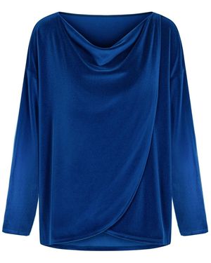 JJwinks Velour Jumper Weather, Sapphire - Blue