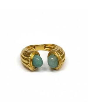 La Pluie Jewellery Astra Laguna Ring - Metallic