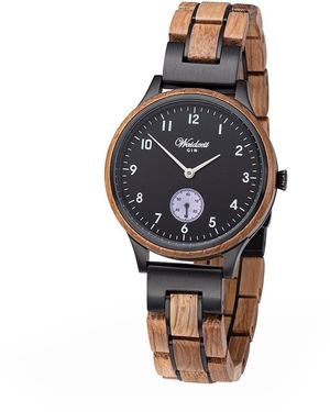 Waidzeit Gin Berry Wooden Strap - Metallic