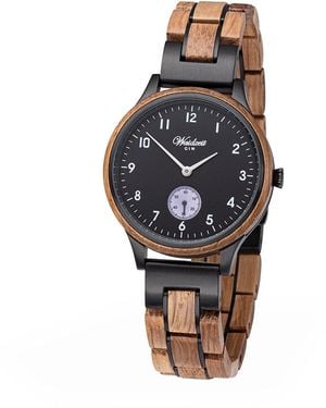 Waidzeit Gin Berry Wooden Strap - Metallic
