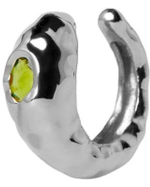 Serotonin Complice Ear Cuff With Peridot - Multicolor