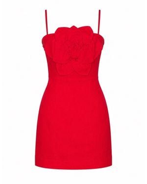 Yumi Kim Alina Linen Dress - Red