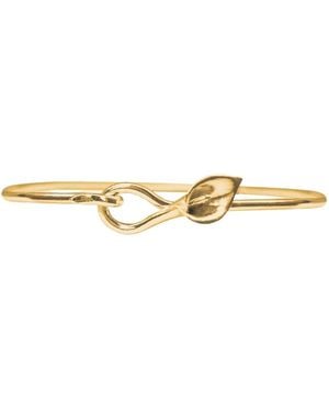 Agora Jewellery Calla Plated Bracelet - Metallic