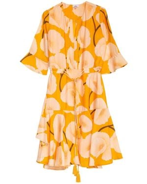 Niza Elara Loose Short Dress - Yellow