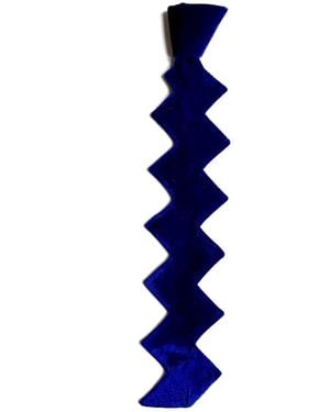 Zars London The Chevron Tie - Blue