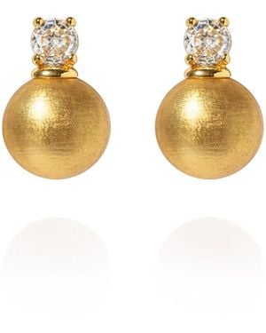 Saule Label Bela Earrings - Metallic