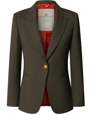 The Extreme Collection Tailored Blazer Garcia Vintage 01 - Green