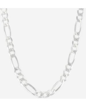 7879 Figaro Chain Necklace - Metallic