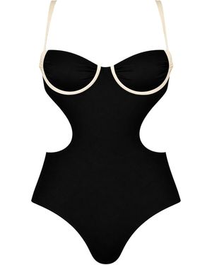 IVY SWIMWEAR Noelle Monokini - Black