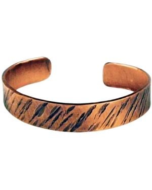 Anatoliacraft Solid Copper Cuff Bracelet For - Brown