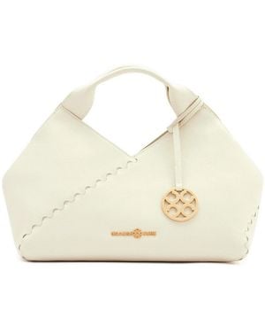 Orange Cube Fortune Cookie Mini Tote - Natural