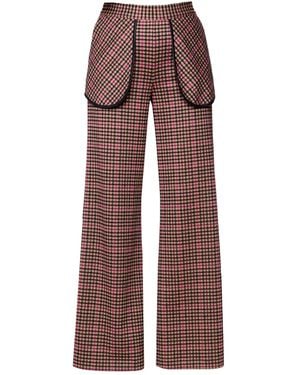 ARTISTA Cross Bloom Trousers - Brown