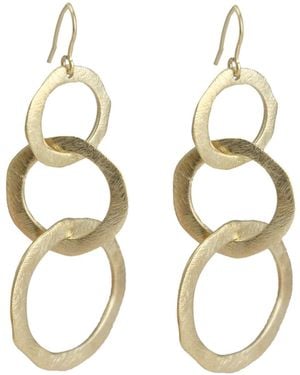 Marcia Moran Ann Earrings - Metallic