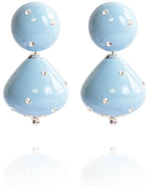 Saule Label Nina Earrings - Blue