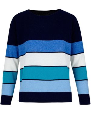 At Last Cashmere Mix Jumper - Blue