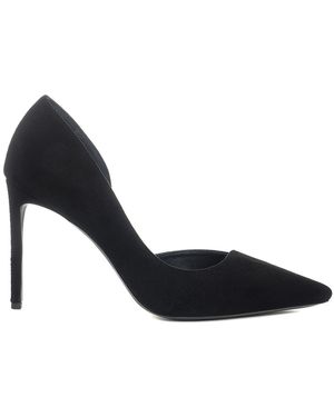 Ginissima Samantha Asymmetric Cut Out Court Shoes - Blue