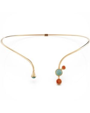 Linda Fiore Aurora Collier Vermeil - Metallic