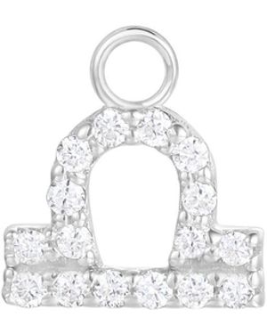 Dyamka Libra Zodiac Charm - White