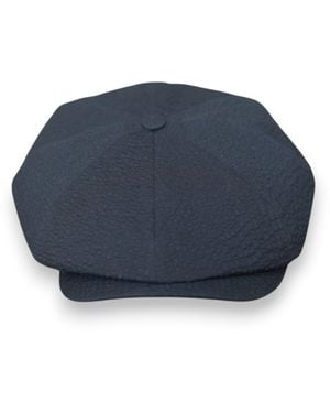 Mister Miller - Master Hatter Theo's Nights Newsboy Cap - Blue