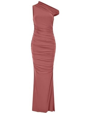 Celestine & Mae Dahlia Maxi Dress - Red