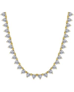 Viviana Halil The Mon Amour Premium Zirconia Necklace - Metallic