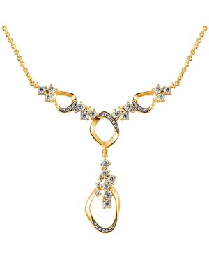 Lucy Quartermaine Volcan Necklace - Metallic