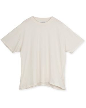 Bradford Row Neutrals Ziggy Tee – Cream - White