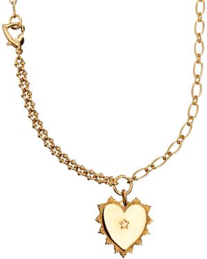 IN CAUDA VENENUM Yoku Necklace - Metallic
