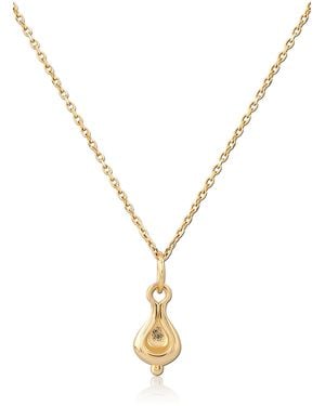 Astor & Orion Hecate's Drop Necklace - Metallic
