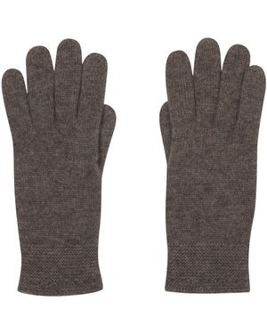 CALLAITE Cashmere Whole Garment Gloves - Gray