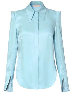 AGGI by HALEWSKI Stevie How Am I Shirt - Blue