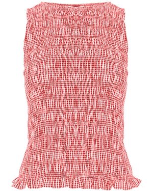 Amy Lynn Sonya Gingham Top - Pink
