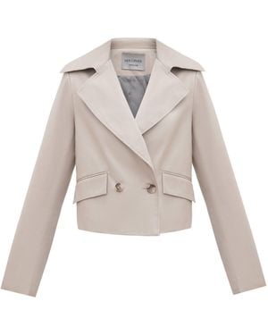 HER CIPHER Neutrals Seasycle Jacket - White