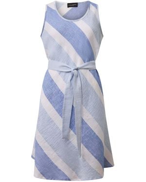 James Lakeland Striped Sleeveless Dress - Blue