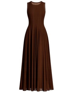 Tantra Spain Sl Long Sleeveless Dress - Brown