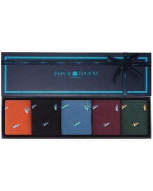 Peper Harow - Made in England Umbrella Gift Box - Blue