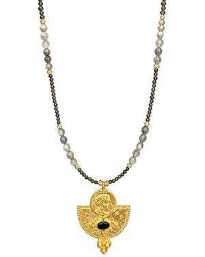 La Pluie Jewellery Persephone Necklace - Metallic