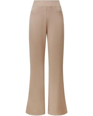 James Lakeland Taupe Bootleg Trousers - Natural