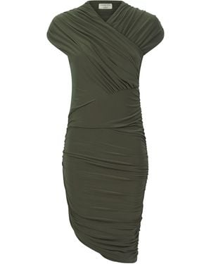 Celestine & Mae Calla Mini Dress - Green