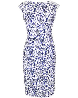 Alie Street London Petite Pippa Shift Dress - Blue